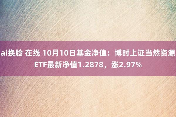 ai换脸 在线 10月10日基金净值：博时上证当然资源ETF最新净值1.2878，涨2.97%